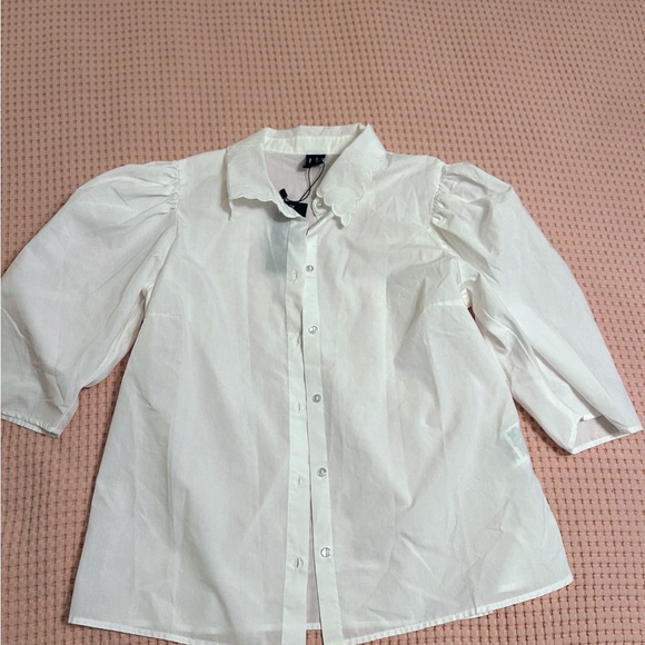 Vero Moda Classic White Shirt - Picture 1 of 6